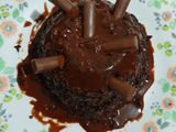 Volcanico de chocolate fácil y rápido (sin horno)
