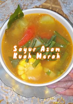 Foto resep Sayur Asam Kuah Merah