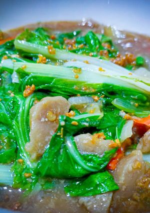 Foto resep Samhong King Masak Bawang ala Chef Muhammad|Sawi Keriting Lezat