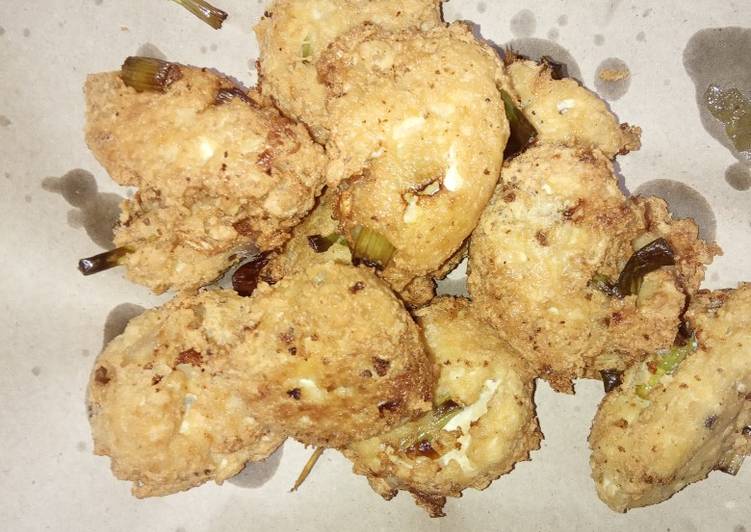 Rempah tahu tanpa telur
