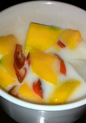 Foto resep Es Kolak Mangga Pedas