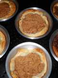 Tarteletas con pasta de maní