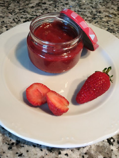 Una foto de Mermelada de fresas caseras