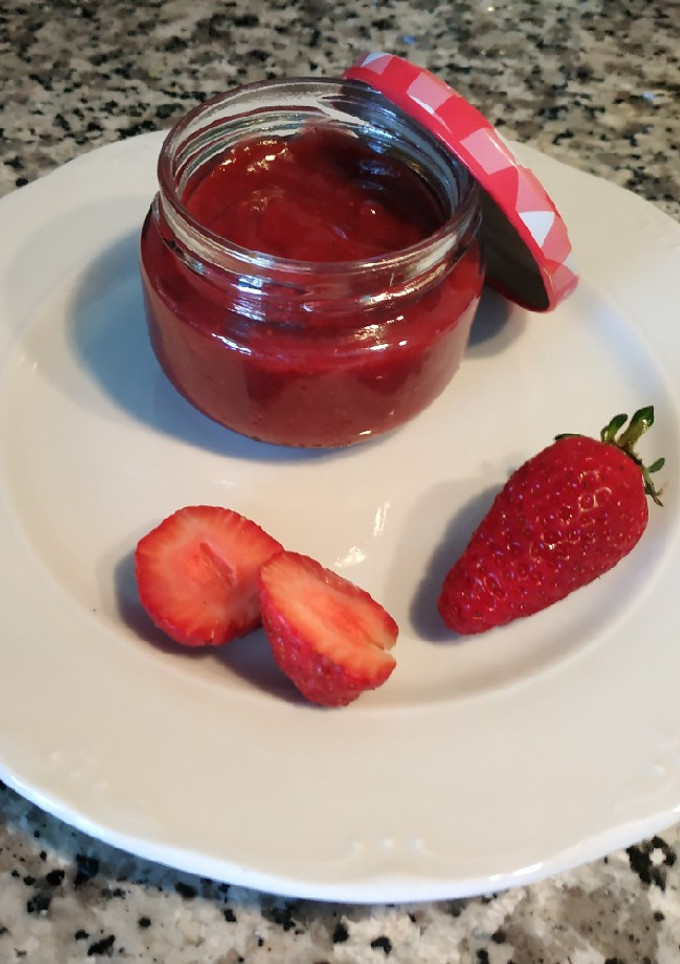 Una foto de Mermelada de fresas caseras