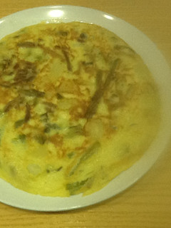 Una foto de Tortilla de primavera