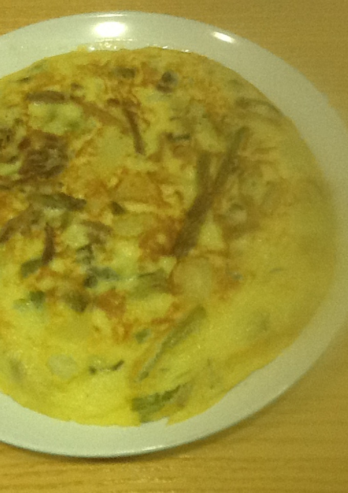 Una foto de Tortilla de primavera