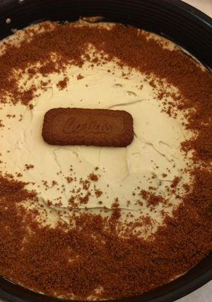 Lotus keksz torta recept fotója