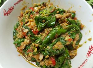 Foto resep 173. Tumis Genjer Oncom