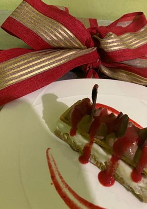 Una foto de Ganache de chocolate