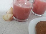🍑اسموتی هلو و هندوانه ساده🍉