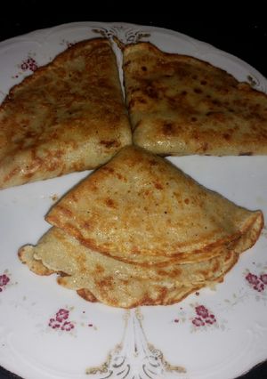 صورة لوصفة كريب شاورما الفراخ