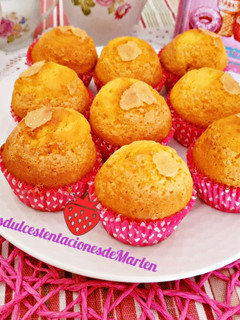 Una foto de Magdalenas de Flan