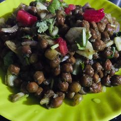 A picture of Chana chaat.