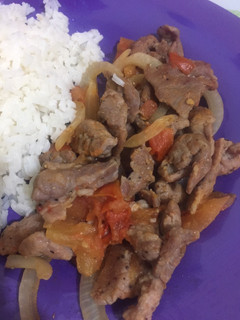 Una foto de Fajitas de res en tres pasos😋