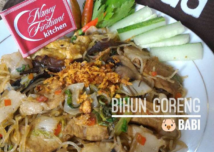 Langkah Menyiapkan Bihun Goreng Babi yang Sempurna