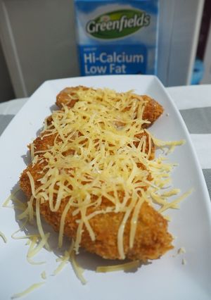 Foto resep Pisang Goreng Crispy (Pasir) dengan Topping Keju
