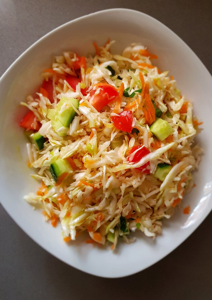 Una foto de Ensalada de repollo