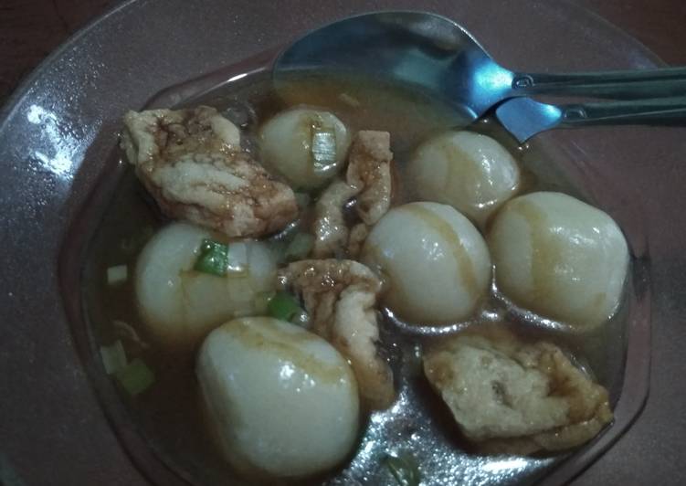 Resep masakan Baso aci home made | Bahan Membuat Baso aci home made Yang Bikin Ngiler