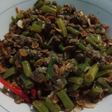Tumis pedas kerang dara