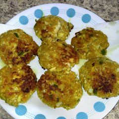 A picture of Indian fish cakes.