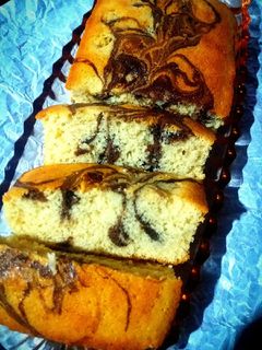 عکسی از دستور کیک صبحانه دورنگ