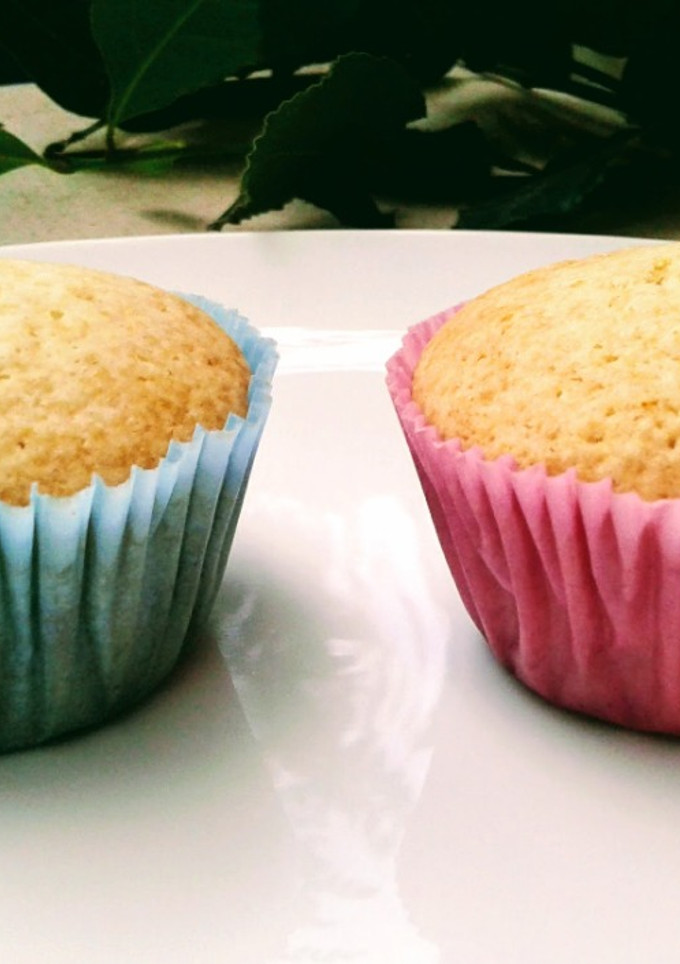 Una foto de Muffins de chocolate blanco