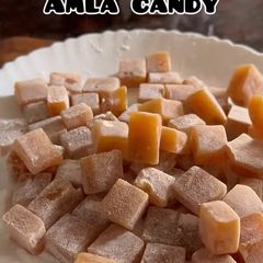A picture of Instant Amla Candy Without Sugar.
