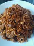 Sambal goreng daging sapi, kacang & ubi Khas Suku Bugis