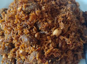 Foto resep Sambal goreng daging sapi, kacang & ubi Khas Suku Bugis