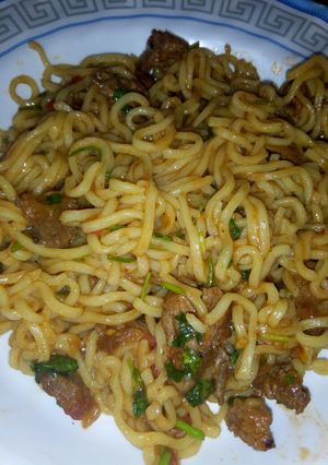 A picture of Indomie.