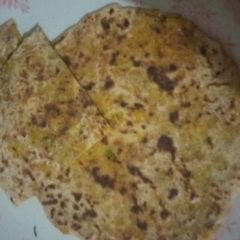 A picture of Leftover gobhi veg Paratha.