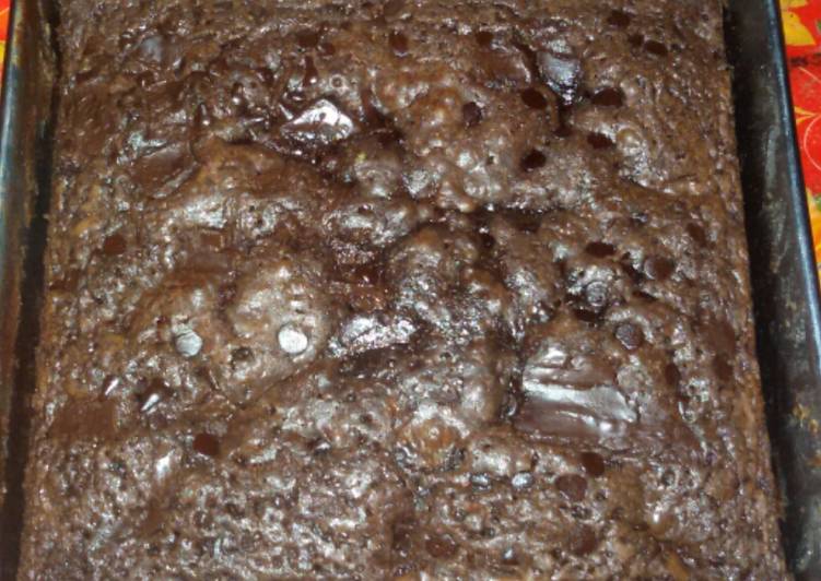 Brownis panggang lembut