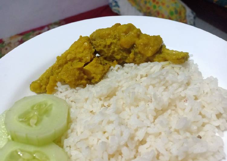 Resep @MANTAP Ayam Bumbu Kuning menu masakan sehari hari