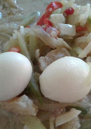 Foto resep Sambel goreng labu siam