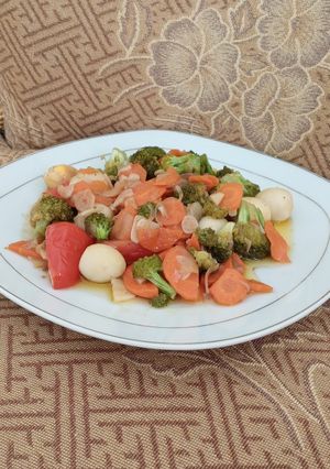 Foto resep Ca Brokoli Wortel Saus Tiram