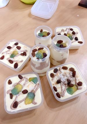 Hình của món Kem xoài lạ mắt.