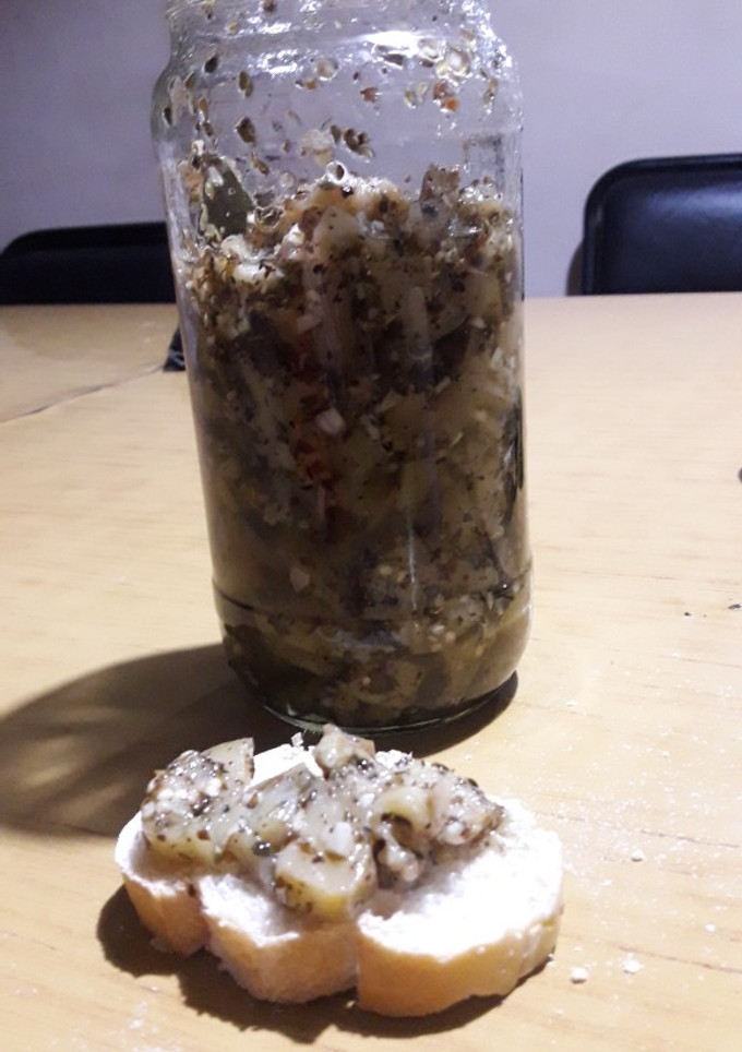 Una foto de Berenjenas al escabeche