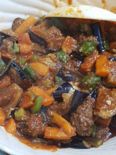 A picture of MEAT BALLS CURRY MIXED WITH VEGGIES#Mashujaarecipe.