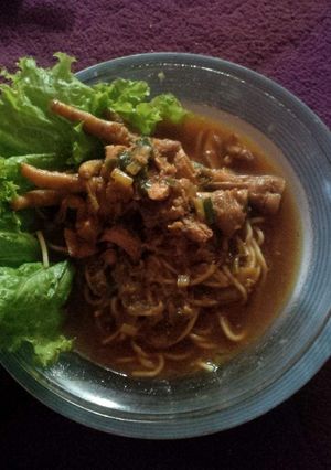 Foto resep Mie Ayam Ceker Sederhana