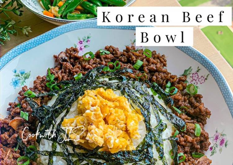 Cara Gampang Membuat Korean Beef Bowl Simple yang Lezat