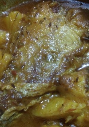 আড় মাছ কষা(ar mach kosha recipe in Bengali) রেসিপির প্রধান ছবি
