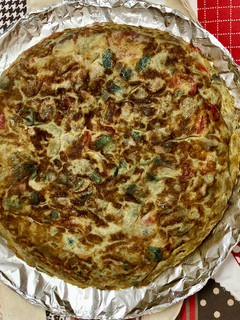 Una foto de Tortilla paisana a mi manera