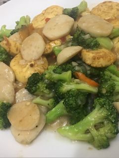 Foto resep Tumis Brokoli, Bakso, Tahu Jepang
