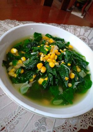Foto resep Bening katuk jagung