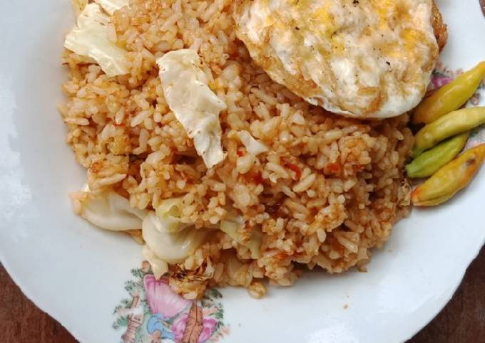 Recipe Perfect Nasi  goreng jawa  bumbu  uleg 