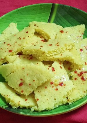 A picture of Rumali Dhokla.