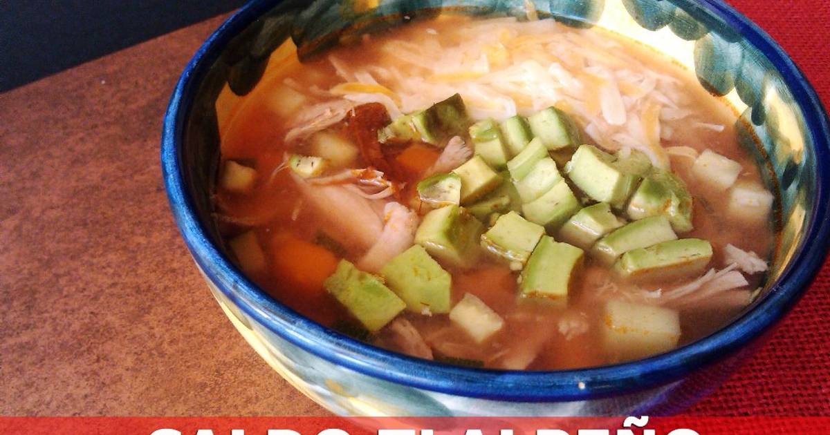 Caldo tlalpeño {receta mexicana} Receta de ? La Cocinera Novata - Cookpad