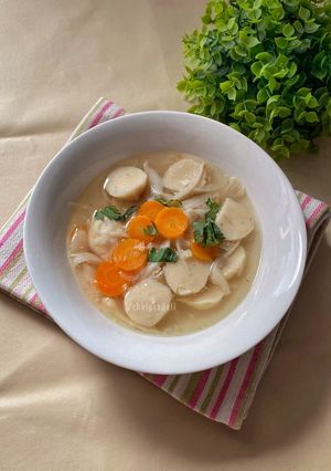 Foto resep Sup Bakso Jamur