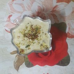 Rice kheer / Indian Rice pudding A picture of Rice kheer / Indian Rice pudding.