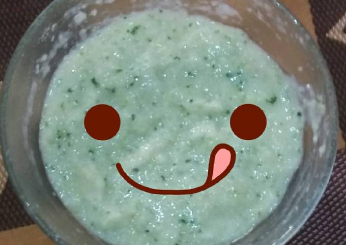 Resep Mpasi Gwen 8m+ nasi tim ikan mujair pokcoy Anti Gagal